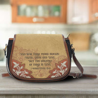 Load image into Gallery viewer, Designs by MyUtopia Shout Out:Faith Hope Love Bible Verse 1 Corinthians 13:13 Country Western Crossbody Purse,Tan,Cross-Body Purse
