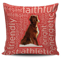 Load image into Gallery viewer, Designs by MyUtopia Shout Out:Faithful Irish Setter Pillowcases,Red,Pillowcases
