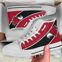 Load image into Gallery viewer, Designs by MyUtopia Shout Out:Falcon Fan Art Hi Top Sneakers Canvas Hightop Shoes
