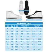 Load image into Gallery viewer, Designs by MyUtopia Shout Out:Falcon Fan Art Hi Top Sneakers Canvas Hightop Shoes
