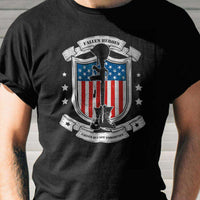 Load image into Gallery viewer, Designs by MyUtopia Shout Out:Fallen Heroes Fallen but Not Forgotten Adult Unisex T-shirt
