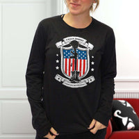 Load image into Gallery viewer, Designs by MyUtopia Shout Out:Fallen Heroes Fallen but Not Forgotten Long Sleeve Ultra Cotton T-Shirt
