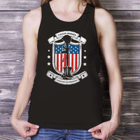 Load image into Gallery viewer, Designs by MyUtopia Shout Out:Fallen Heroes Fallen but Not Forgotten Unisex Tank

