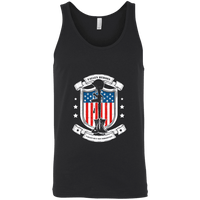 Load image into Gallery viewer, Designs by MyUtopia Shout Out:Fallen Heroes Fallen but Not Forgotten Unisex Tank,X-Small / Black,Tank Tops
