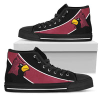 Load image into Gallery viewer, Designs by MyUtopia Shout Out:Fan Art Arizona Cardinals Canvas High Top Shoes
