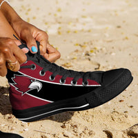 Load image into Gallery viewer, Designs by MyUtopia Shout Out:Fan Art Atlanta Canvas High Top Shoes
