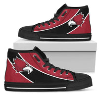 Load image into Gallery viewer, Designs by MyUtopia Shout Out:Fan Art Atlanta Canvas High Top Shoes

