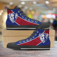 Load image into Gallery viewer, Designs by MyUtopia Shout Out:Fan Art Buffalo Bills Canvas High Top Shoes
