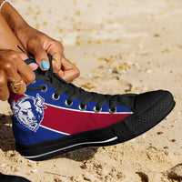 Load image into Gallery viewer, Designs by MyUtopia Shout Out:Fan Art Buffalo Bills Canvas High Top Shoes
