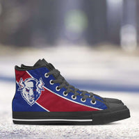 Load image into Gallery viewer, Designs by MyUtopia Shout Out:Fan Art Buffalo Bills Canvas High Top Shoes
