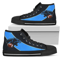Load image into Gallery viewer, Designs by MyUtopia Shout Out:Fan Art Carolina Canvas High Top Shoes
