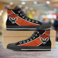 Load image into Gallery viewer, Designs by MyUtopia Shout Out:Fan Art Cincinnati Bengals Canvas High Top Shoes

