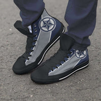 Load image into Gallery viewer, Designs by MyUtopia Shout Out:Fan Art Dallas Cowboys Canvas High Top Shoes
