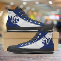 Load image into Gallery viewer, Designs by MyUtopia Shout Out:Fan Art Indianapolis Colts Canvas High Top Shoes
