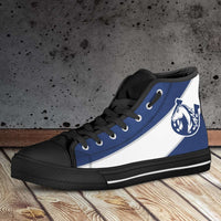 Load image into Gallery viewer, Designs by MyUtopia Shout Out:Fan Art Indianapolis Colts Canvas High Top Shoes
