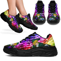 Load image into Gallery viewer, Designs by MyUtopia Shout Out:Fan Art Inspired by Legend of Zelda Video Game Series Chunky Sole Sneakers
