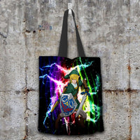 Load image into Gallery viewer, Designs by MyUtopia Shout Out:Fan Art Inspired by Legend of Zelda Video Game Series Fabric Totebag Reusable Shopping Tote
