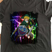 Load image into Gallery viewer, Designs by MyUtopia Shout Out:Fan Art Inspired by Legend of Zelda Video Game Series Unisex T-Shirt
