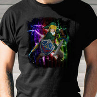 Load image into Gallery viewer, Designs by MyUtopia Shout Out:Fan Art Inspired by Legend of Zelda Video Game Series Unisex T-Shirt
