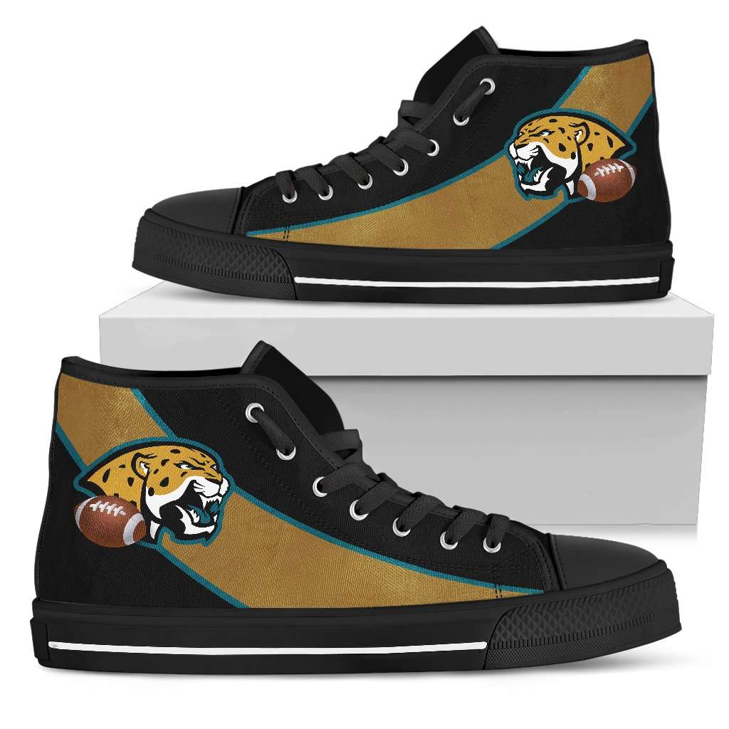 Fan Art Jacksonville Jaguars Canvas High Top Shoes | Designs  display picture 1