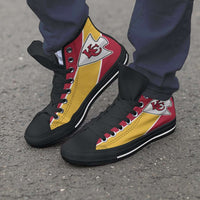 Load image into Gallery viewer, Designs by MyUtopia Shout Out:Fan Art Kansas City Canvas High Top Shoes
