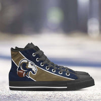 Load image into Gallery viewer, Designs by MyUtopia Shout Out:Fan Art LA Ram Canvas High Top Shoes
