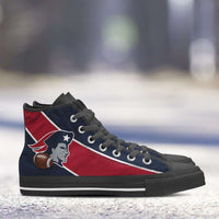 Load image into Gallery viewer, Designs by MyUtopia Shout Out:Fan Art New England Canvas High Top Shoes
