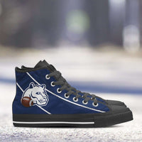 Load image into Gallery viewer, Designs by MyUtopia Shout Out:Fan Art Penn State Canvas High Top Shoes
