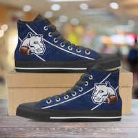 Load image into Gallery viewer, Designs by MyUtopia Shout Out:Fan Art Penn State Canvas High Top Shoes
