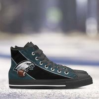 Load image into Gallery viewer, Designs by MyUtopia Shout Out:Fan Art Philadelphia Canvas High Top Shoes
