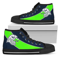 Load image into Gallery viewer, Designs by MyUtopia Shout Out:Fan Art Seattle Canvas High Top Shoes
