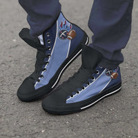 Load image into Gallery viewer, Designs by MyUtopia Shout Out:Fan Art Tennessee Titans Canvas High Top Shoes

