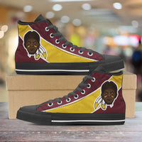 Load image into Gallery viewer, Designs by MyUtopia Shout Out:Fan Art Washington Redskins Canvas High Top Shoes
