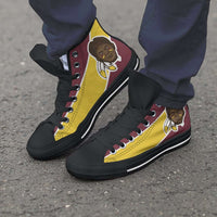 Load image into Gallery viewer, Designs by MyUtopia Shout Out:Fan Art Washington Redskins Canvas High Top Shoes
