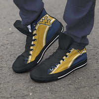 Load image into Gallery viewer, Designs by MyUtopia Shout Out:Fan Art West Virginia Canvas High Top Shoes
