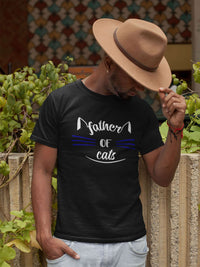Load image into Gallery viewer, Designs by MyUtopia Shout Out:Father Of Cats Ultra Cotton Unisex T-Shirt
