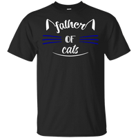 Load image into Gallery viewer, Designs by MyUtopia Shout Out:Father Of Cats Ultra Cotton Unisex T-Shirt,Black / S,Adult Unisex T-Shirt
