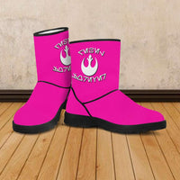 Load image into Gallery viewer, Designs by MyUtopia Shout Out:Faux Fur Boots - Rebel
