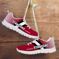 Load image into Gallery viewer, Designs by MyUtopia Shout Out:#FearTheTree Stanford Fan Running Shoes,Kid&#39;s / 11 CHILD (EU28) / Cardinal Red,Running Shoes
