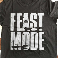 Load image into Gallery viewer, Designs by MyUtopia Shout Out:Feast Mode Adult Unisex Cotton Short Sleeve T-Shirt
