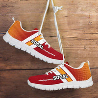 Load image into Gallery viewer, Designs by MyUtopia Shout Out:#FightOnVictorious So Cal Fan Running Shoes,Kid&#39;s / 11 CHILD (EU28) / Cardinal Red,Running Shoes
