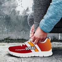 Load image into Gallery viewer, Designs by MyUtopia Shout Out:#FightOnVictorious So Cal Fan Running Shoes
