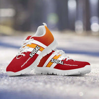 Load image into Gallery viewer, Designs by MyUtopia Shout Out:#FightOnVictorious So Cal Fan Running Shoes
