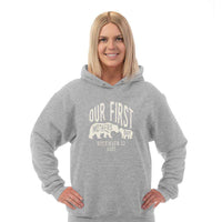 Load image into Gallery viewer, Designs by MyUtopia Shout Out:First Mothers Day Momma Bear / Baby Bear Personalized Adult Hoodie
