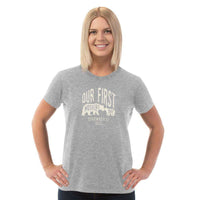 Load image into Gallery viewer, Designs by MyUtopia Shout Out:First Mothers Day Momma Bear / Baby Bear Personalized Adult Unisex T-Shirt
