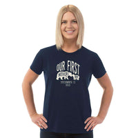 Load image into Gallery viewer, Designs by MyUtopia Shout Out:First Mothers Day Momma Bear / Baby Bear Personalized Adult Unisex T-Shirt
