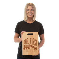 Load image into Gallery viewer, Designs by MyUtopia Shout Out:First Mothers Day Momma Bear / Baby Bear Personalized Maple Laser Engraved Cutting Board
