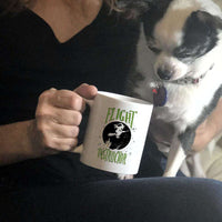 Load image into Gallery viewer, Designs by MyUtopia Shout Out:Flight Instructor Halloween Humor White Ceramic Coffee Mug
