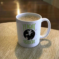 Load image into Gallery viewer, Designs by MyUtopia Shout Out:Flight Instructor Halloween Humor White Ceramic Coffee Mug
