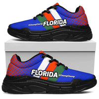 Load image into Gallery viewer, Designs by MyUtopia Shout Out:Florida #ChompChomp Chunky Sneakers,Women&#39;s / Ladies US5.5 (EU36) / Multi,Chunky Sneakers
